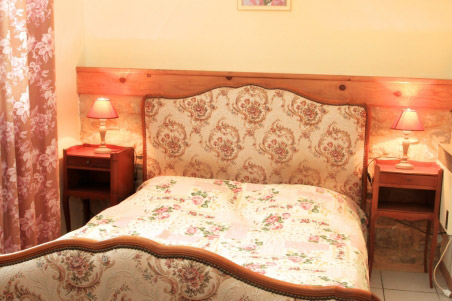 Fougere Barn the ground floor double room with ensuite shower room.